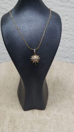 Deniz Yıldızı Kolye Gold - Görsel 2