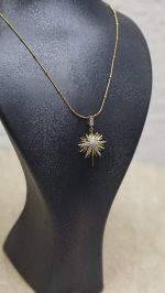 Deniz Yıldızı Kolye Gold - Görsel 3