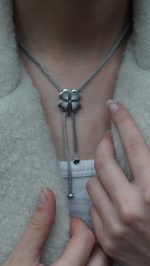 Yonca Kolye Gümüş - Görsel 6