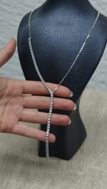 Y Kolye Gümüş - Görsel 4