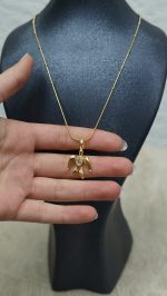 Serçe Kolye Gold - Görsel 3