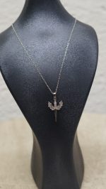 Koruyucu Melek Kolye Gümüş - Görsel 2