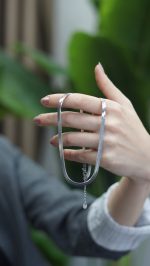 Zincir Kolye Gümüş - Görsel 4