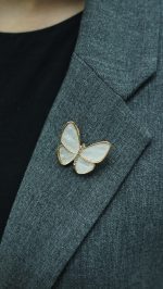 Sedefli Kelebek Broş - Görsel 4