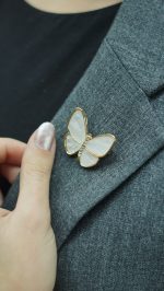Sedefli Kelebek Broş - Görsel 2