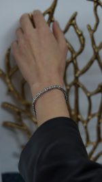 Tek Taş Detaylı Bileklik - Görsel 6