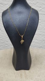 Hamsa Eli Kolye Gold - Görsel 2