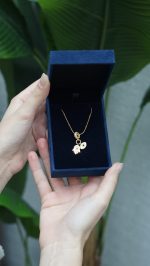 Hamsa Eli Kolye Gold - Görsel 4