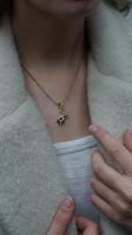 Hamsa Eli Kolye Gold - Görsel 5