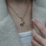 Hamsa Eli Kolye Gold