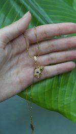 Hamsa Eli Kolye Gold - Görsel 6