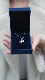 Hamsa Eli Kolye Gümüş - Görsel 4