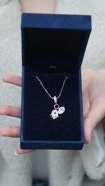 Hamsa Eli Kolye Gümüş - Görsel 5