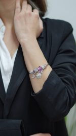 Mor Charm Bileklik - Görsel 3