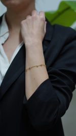 Yıldız İkili Bileklik Gold - Görsel 4