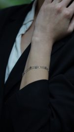 Yıldız İkili Bileklik Gümüş - Görsel 5