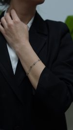 Yıldız İkili Bileklik Gümüş