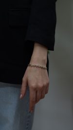 Kar Tanesi Bileklik Gold - Görsel 2